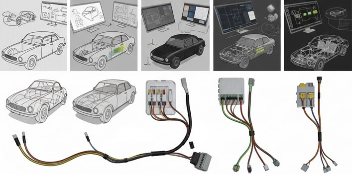 Evolution of design methods in the automotive industry.