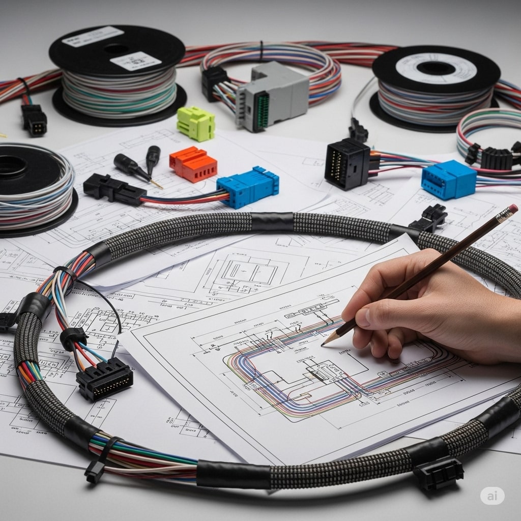Things you need to know when designing a custom wiring harness