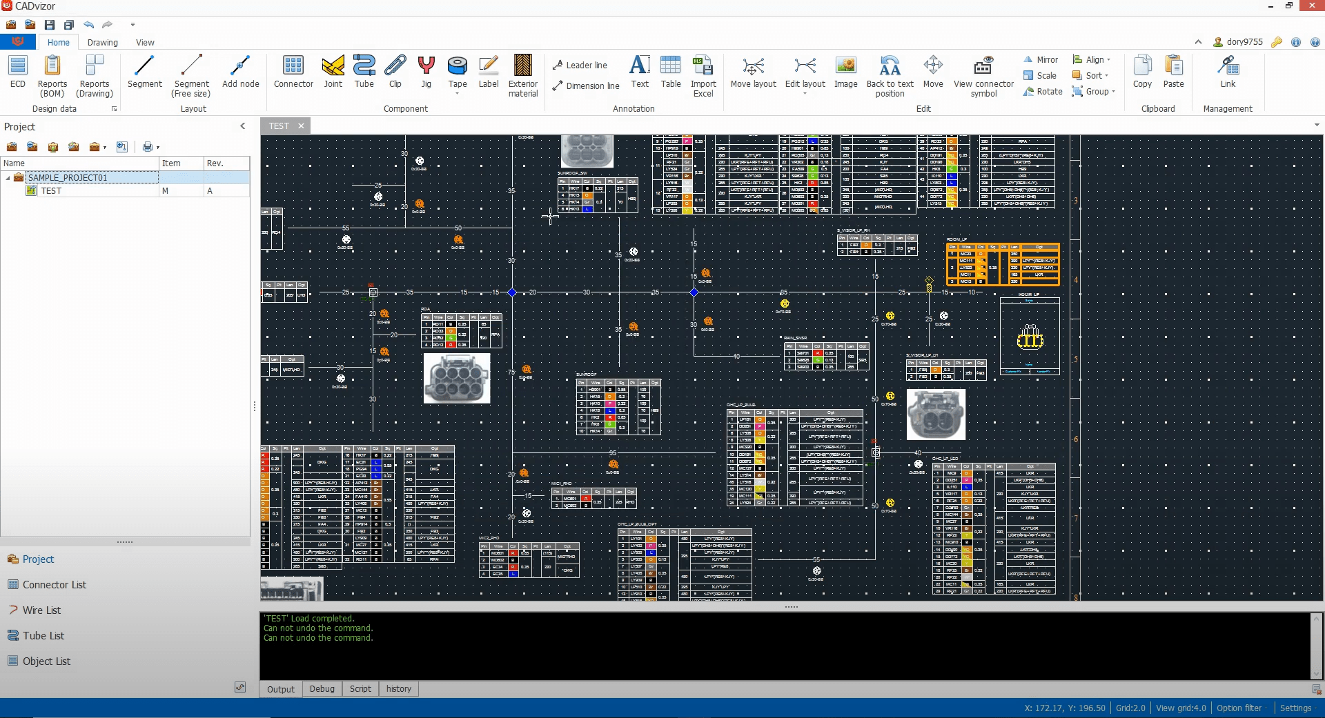cadvizor mfg Run Screen Shot